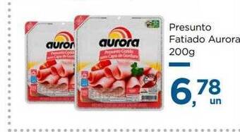 Super São Luiz Presunto fatiado aurora oferta