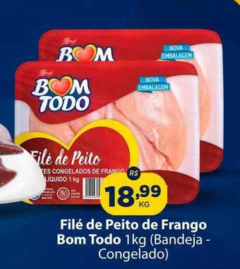 Super Show Filé de peito de frango bom todo oferta