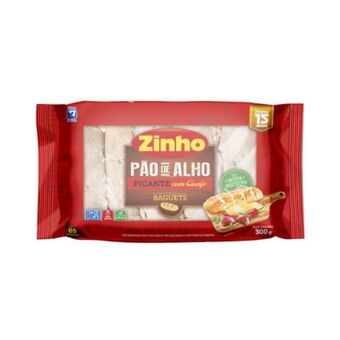 Perini Pão alho zinho tradicional queijo picante 300g oferta
