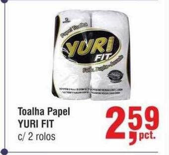 Higa Atacado Toalha papel yuri fit oferta