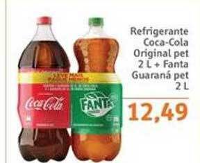 Sonda Refrigerante coca-cola original + fanta guaraná oferta