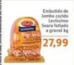 Sonda Embutido de lombo cozido levíssimo seara fatiado a granel oferta