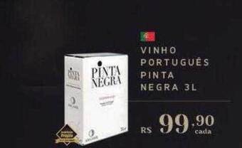 Vinho português pinta negra