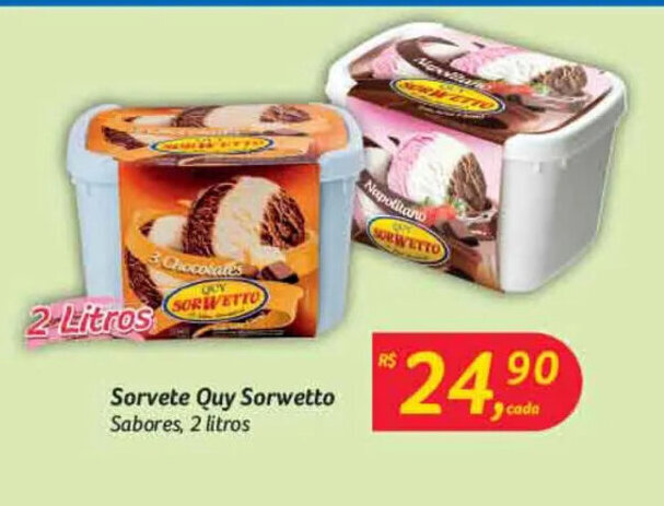 Supermercado Leve Mais  SORV SICILIANO QUY SORWETTO 2L