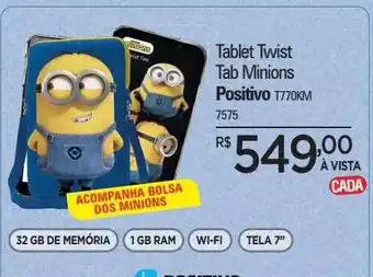 Zenir Tablet twist tab minios positivo oferta