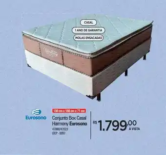 Zenir Conjunto box casal harmony eurosono oferta