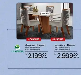 Zenir Lj móveis mesa atena oferta