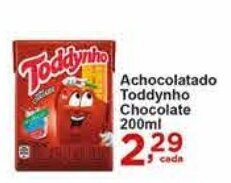 Achocolatado Toddynho Chocolate 200ml