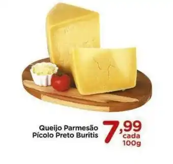 Carrefour Bairro Queijo parmesao Picolo Preto Buritis 100g oferta