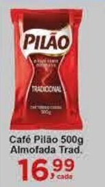 Rossi Supermercado Cafe Pilao 500g Almofada Trad. oferta