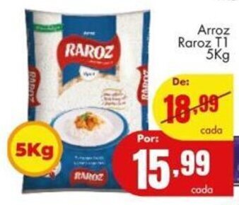 Barbosa Supermercados Arroz Raroz tipo 1 5kg oferta