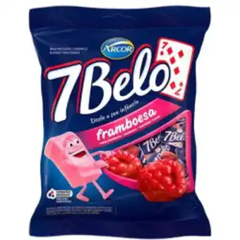 Bala 7 belo framboesa 150g