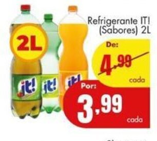 Barbosa Supermercados Refrigerante It! 2L oferta