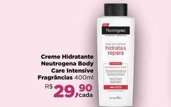 Farmácias Nissei Creme hidratante neutrogena body care intensive fragrâncias oferta