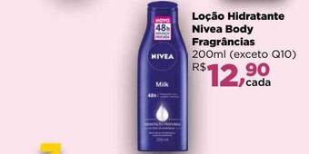 Farmácias Nissei Loção hidratante nivea body fragrâncias oferta