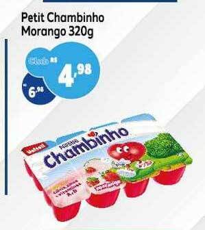 Petit chambinho morango