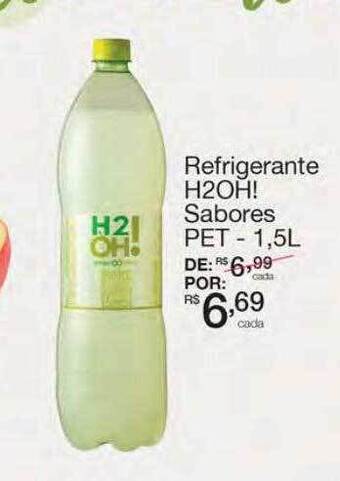 Mambo Refrigerante h20h! sabores pet oferta