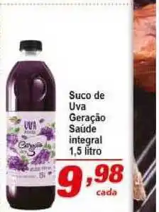 Suco De Uva Geração Saúde Integral 1.5L