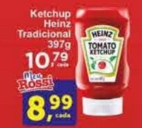 Rossi Supermercado Ketchup Heinz Tradicional 397g oferta