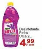 Rossi Supermercado Desinfetante Pinho Urca 2L oferta