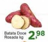 Rossi Supermercado Batata Doce Rosada 1kg oferta