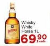 Rossi Supermercado Whisky White Horse 1L oferta