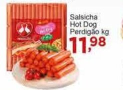 Rossi Supermercado Salsicha Hot Dog Perdigao 1kg oferta