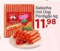 Rossi Supermercado Salsicha Hot Dog Perdigao 1kg oferta