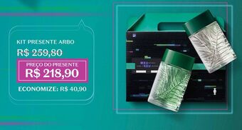 O Boticário Kit presente arbo oferta