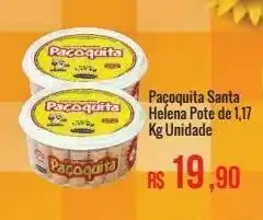 Mart Minas Paçoquita santa helena pote de 1,17 kg unidade oferta