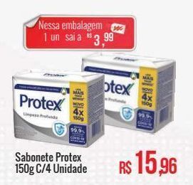 Mart Minas Sabonete protex 150g c/4 unidade oferta