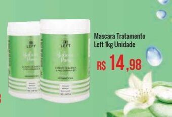 Mascara tratamento left 1kg unidade
