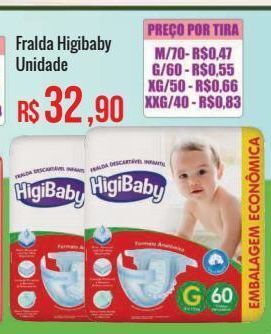 Mart Minas Fralda higibaby unidade oferta
