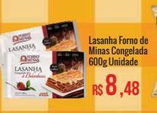 Mart Minas Lasanha forno de minas congelada 600g unidade oferta
