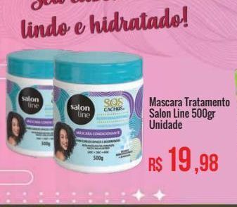 Mascara tratamento salon line 500gr unidade