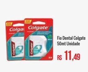 Mart Minas Fio dental colgate 50mt unidade oferta