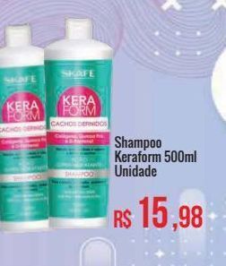 Mart Minas Shampoo keraform 500ml unidade oferta