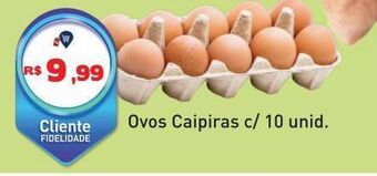 Tonin Superatacado Ovos caipiras c/10un oferta