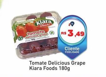 Tonin Superatacado Tomate delicious grape kiara foods 180g oferta