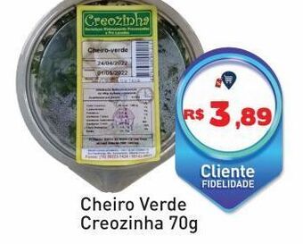 Tonin Superatacado Cheiro verde creozinha 70g oferta