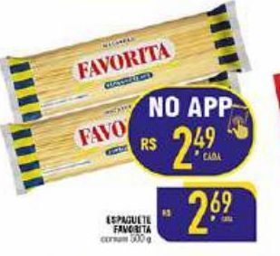 Espaguete favorita 500g