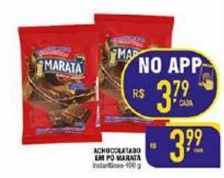 Mercantil Rodrigues Achocolatado em pó maratá 400g oferta