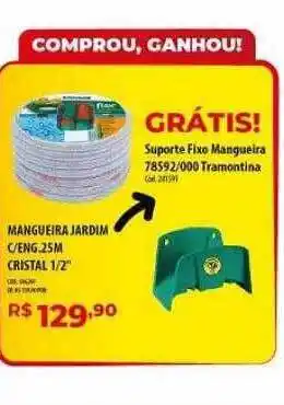 Mangueira jardim c-eng. cristal 1-2