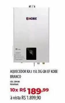 Aquecedor ka3 dg gn ef kobe branco