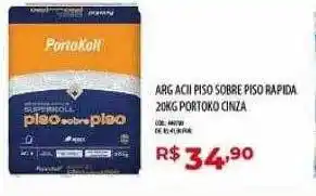 Arg acii piso sobre piso rapida portoko cinza