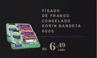 Empório Bahamas Figado de frango congelado korin bandeja oferta