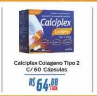 Calciplex colageno tipo 2 c- 60 cápsulas