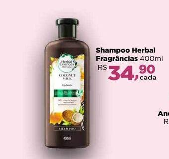 Farmácias Nissei Shampoo herbal fragrâncias oferta
