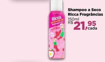 Farmácias Nissei Shampoo a seco ricca fragrâncias oferta