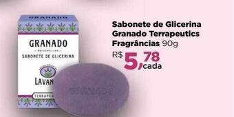 Farmácias Nissei Sabonete de glicerina granado terrapeutics fragrâncias oferta